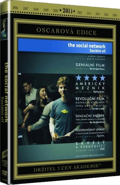 detail Sociální síť - The Social Network (Oscarová edice) - DVD