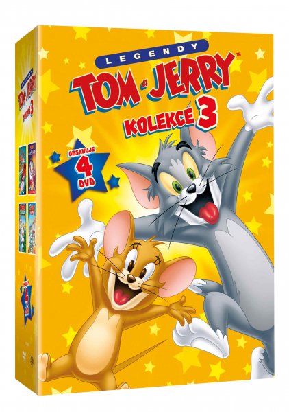 detail Tom a Jerry (legendy) Kolekce 3 - 4 DVD