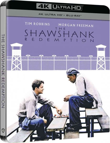 detail Vykoupení z věznice Shawshank - Steelbook 4K Ultra HD + Blu-ray