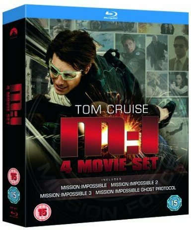 Mission Impossible Quadriloy 1-4 (Kolekce 4 BD) - Blu-ray bez CZ