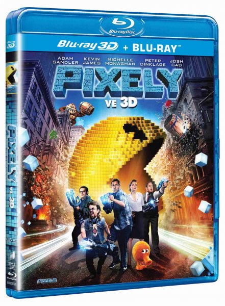 detail Pixely - Blu-ray 3D + 2D (2BD) (bez cz)