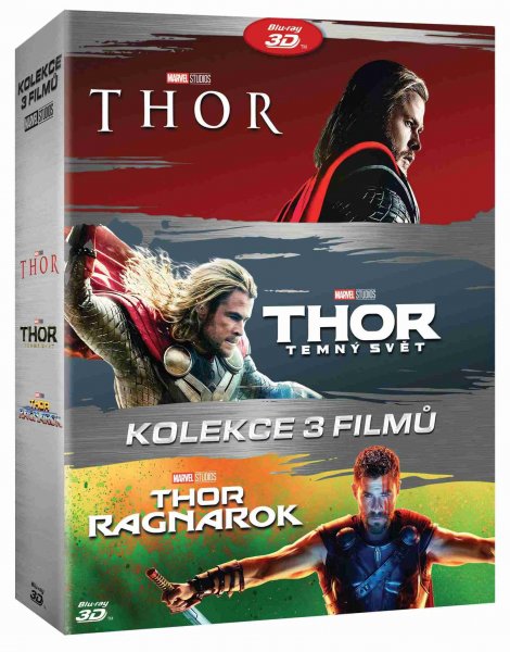 detail Thor 1-3 kolekce (6 BD) - Blu-ray 3D + 2D