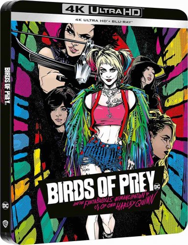 Birds of Prey (Pod. prom. Harley Quinn) - 4K Ultra HD Blu-ray Steelbook (bez CZ)