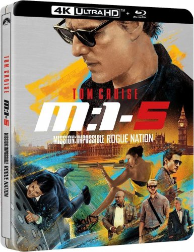 Mission: Impossible 5 - Národ grázlů - 4K UHD Blu-ray + BD Steelbook (bez CZ)