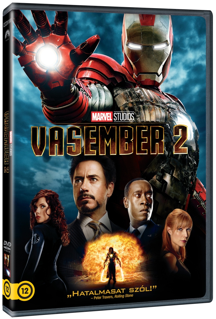 Iron Man 2 - DVD (maďarský obal)