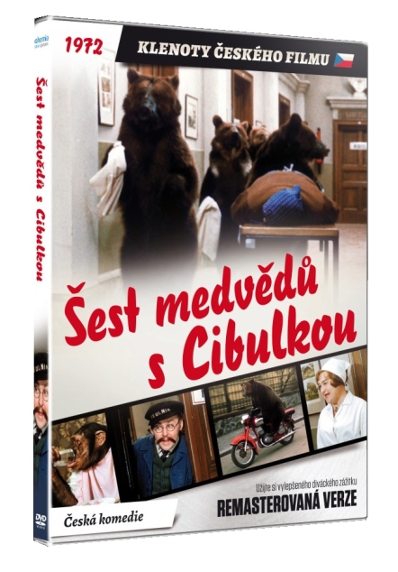 Šest medvědů s Cibulkou (Remasterovaná verze) - DVD