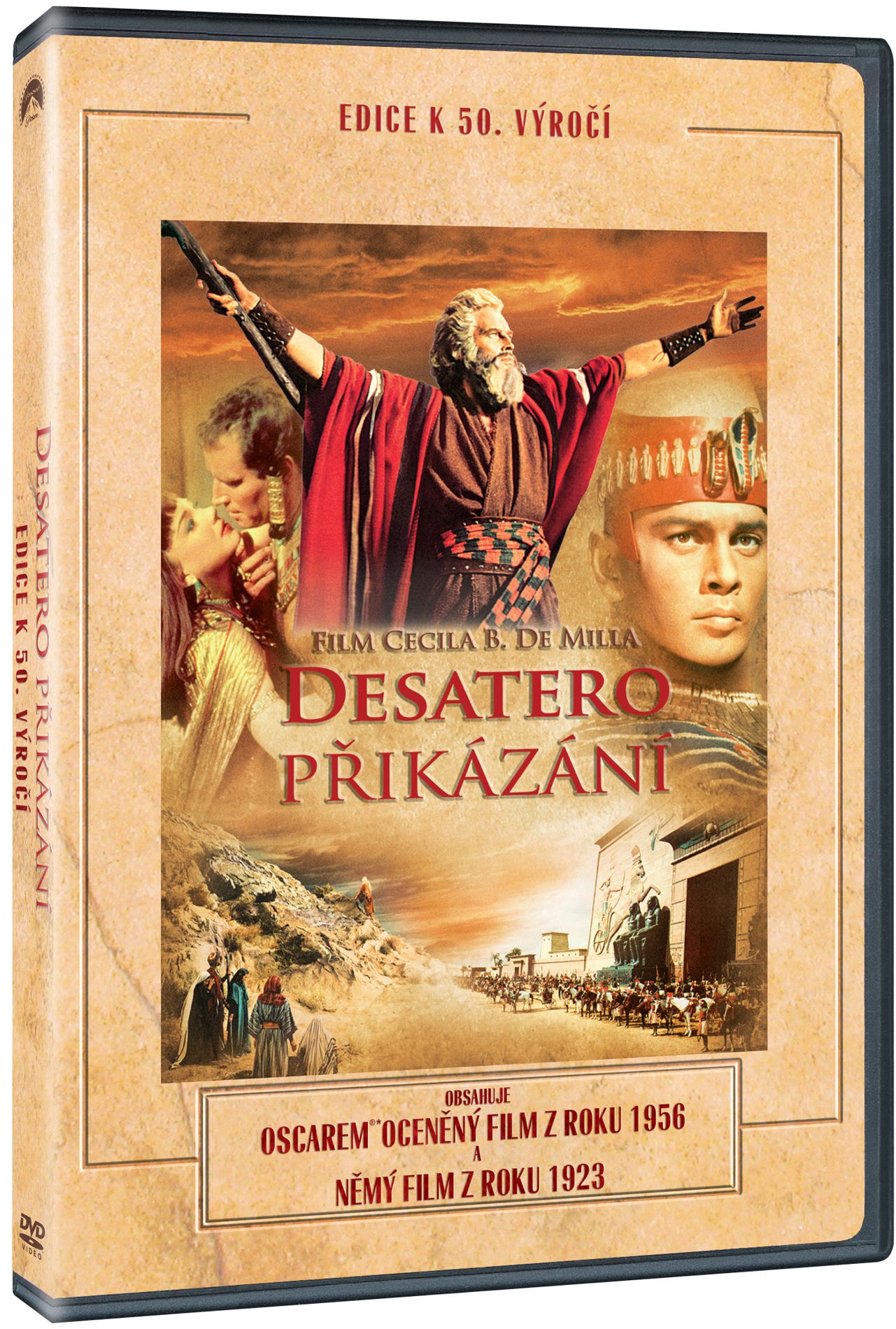 Desatero přikázání - Edice k 50. výročí 3DVD