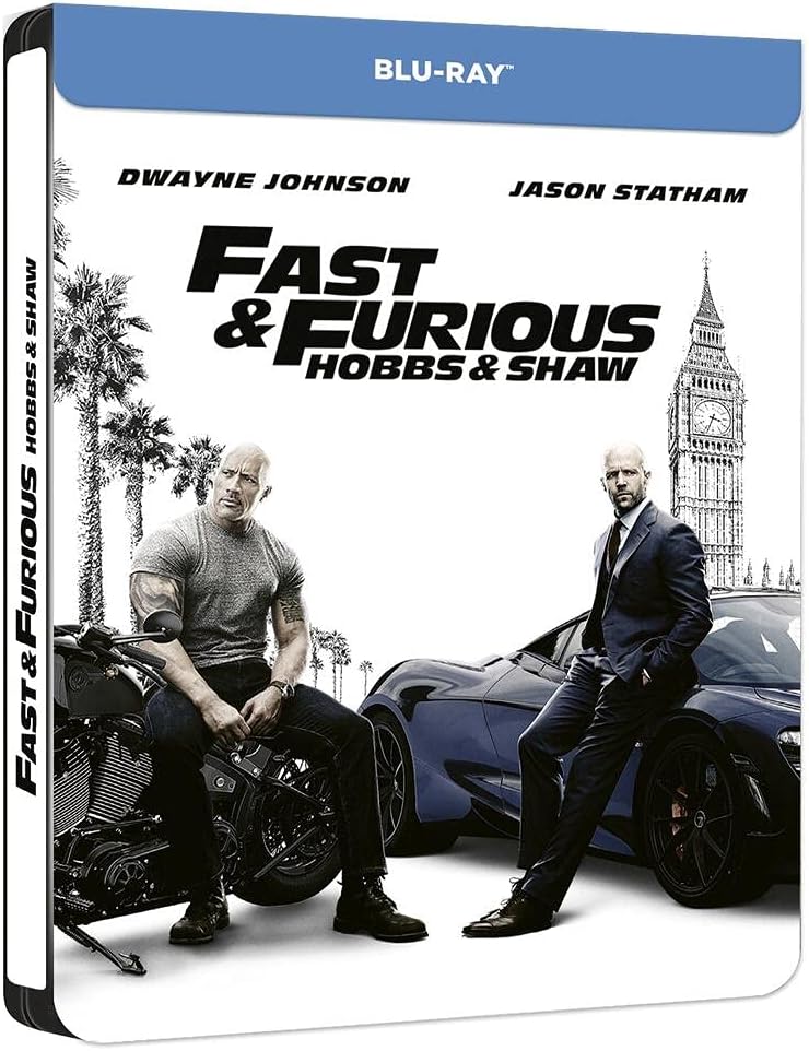 Rychle a zběsile: Hobbs a Shaw - Blu-ray Steelbook (bez CZ)