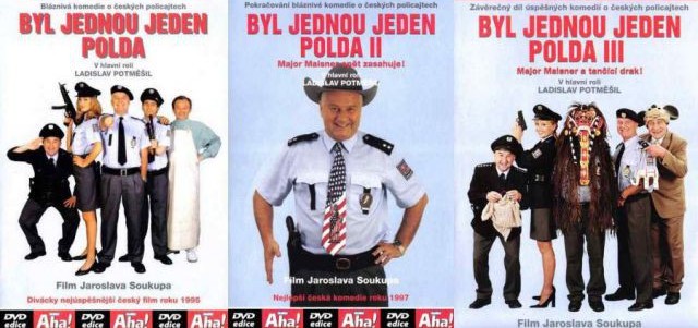 Byl jednou jeden polda 1-3 Kolekce - 3 DVD pošetky