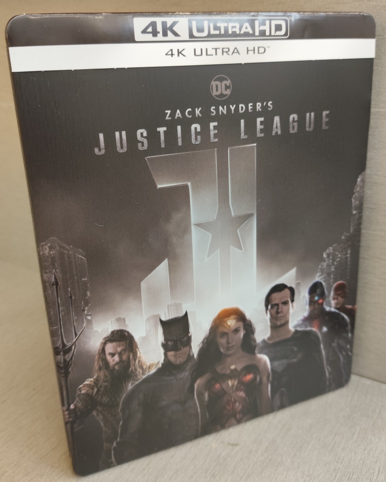 Liga spravedlnosti Zacka Snydera - 4K UHD Blu-ray Steelbook OUTLET