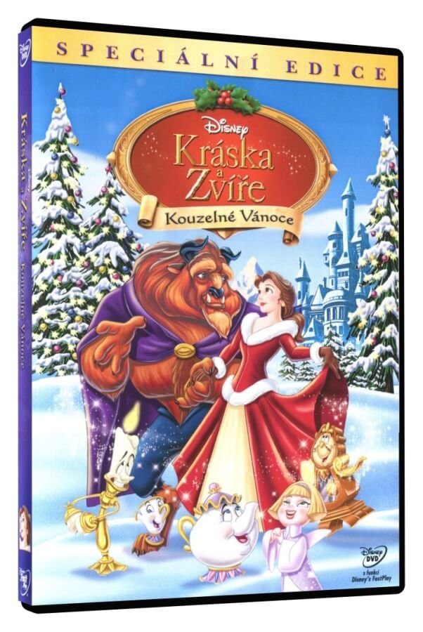 Kráska a zvíře: Kouzelné vánoce - DVD