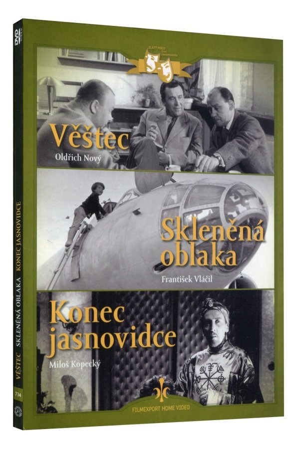 Věštec + Skleněná oblaka + Konec jasnovidce - DVD Digipack