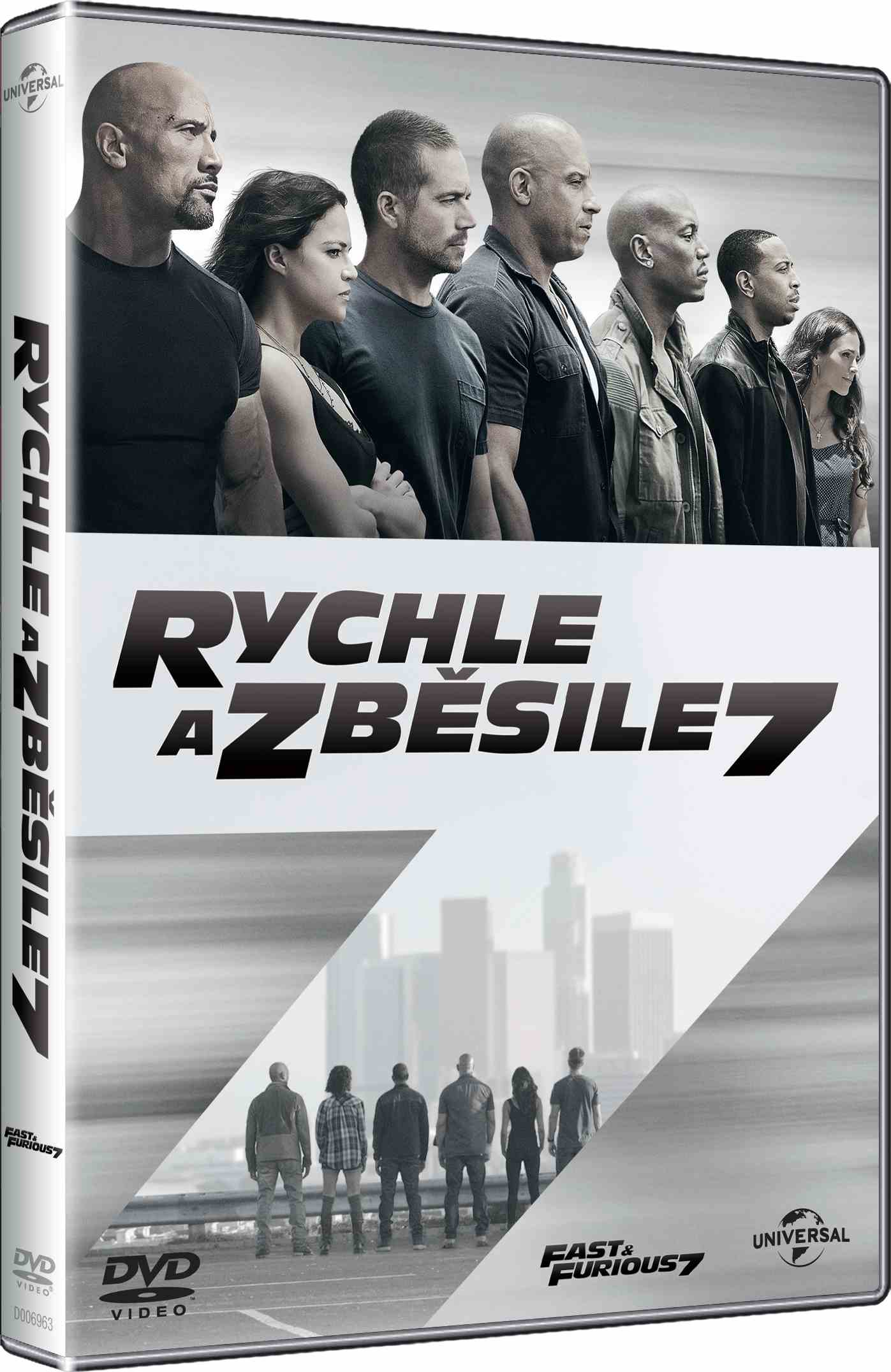 Rychle a zběsile 7 - DVD