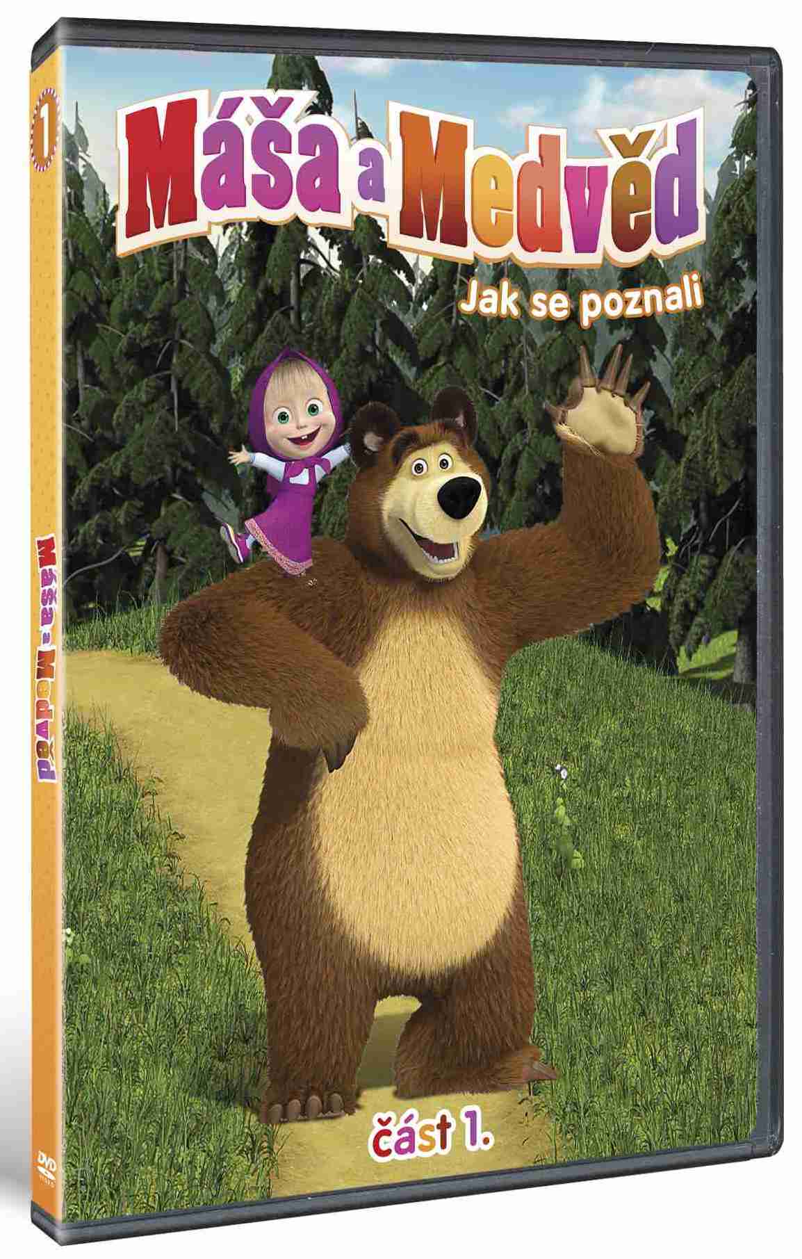 Máša a medvěd 1: Jak se poznali - DVD slimbox