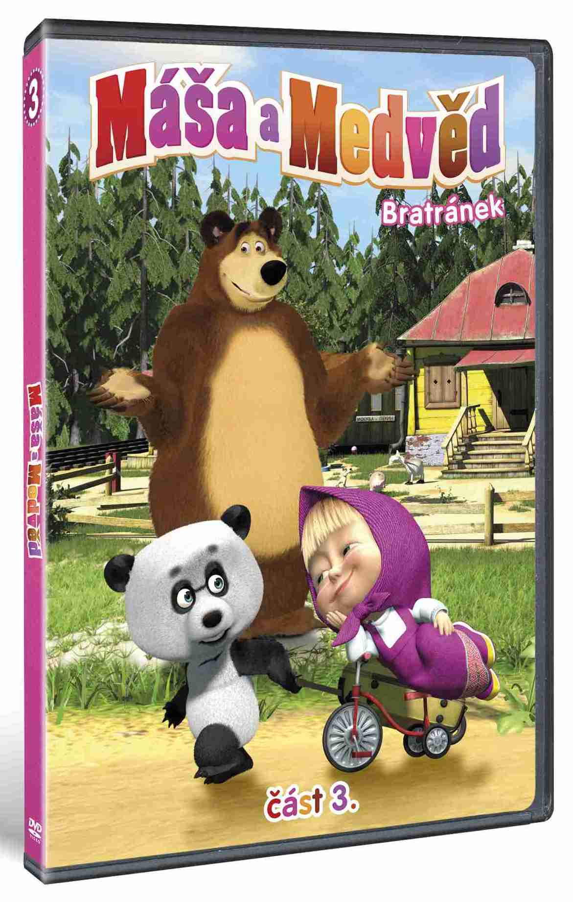 Máša a medvěd 3: Bratránek - DVD slimbox