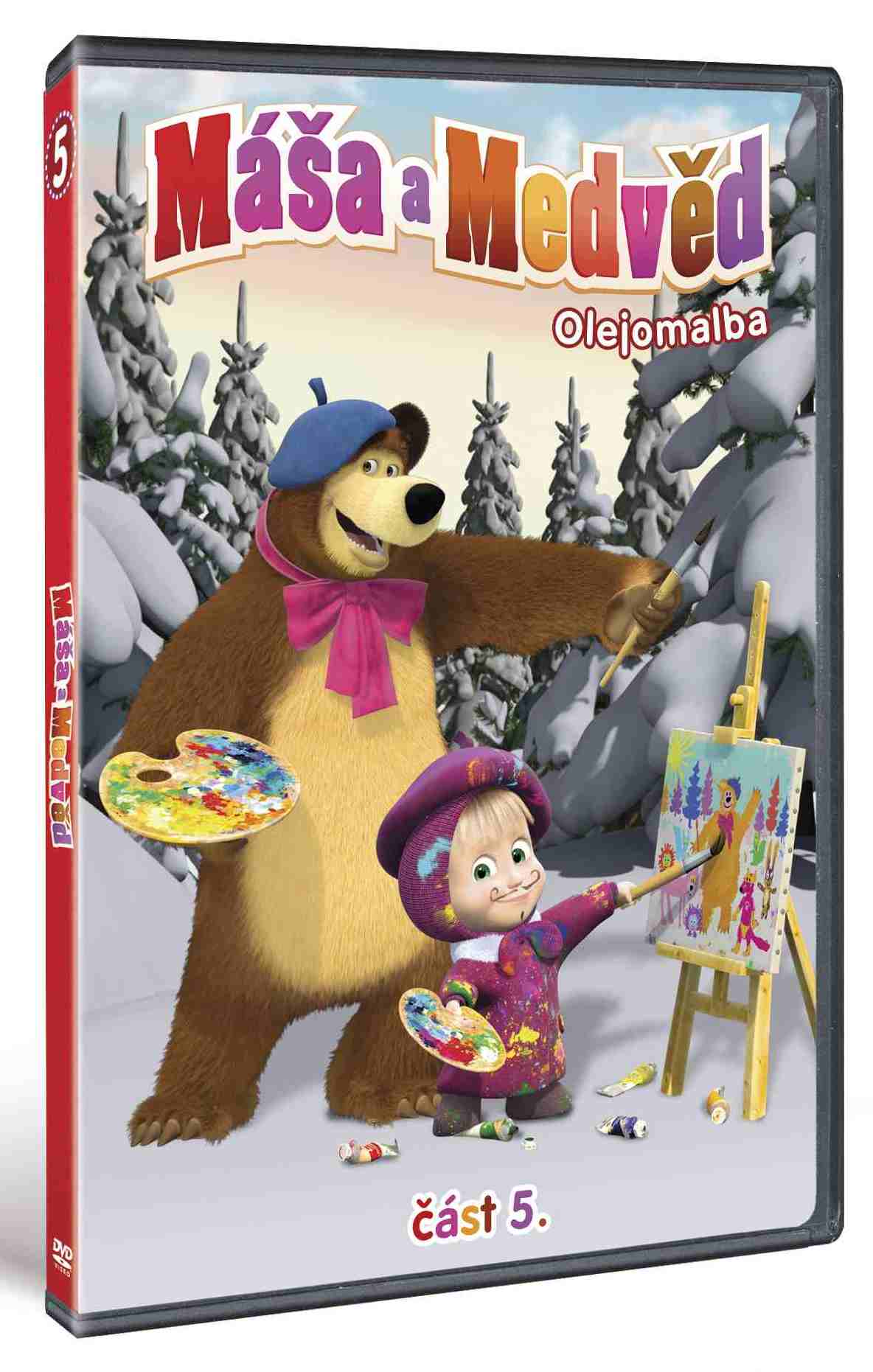 Máša a medvěd 5: Olejomalba - DVD slimbox