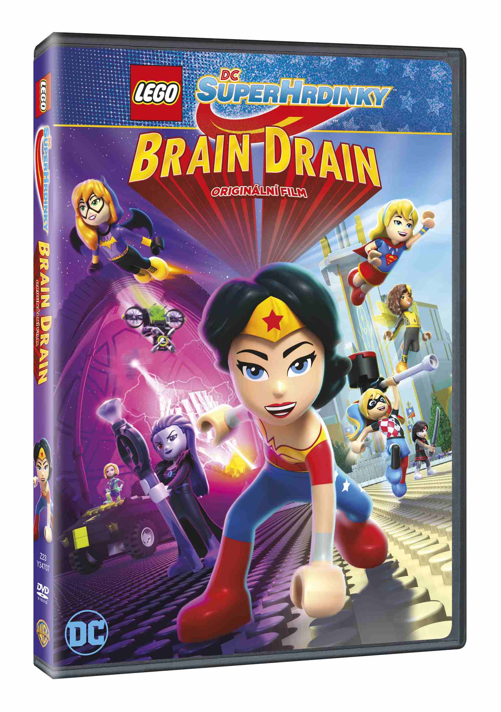 Lego DC Superhrdinky: Brain Drain - DVD