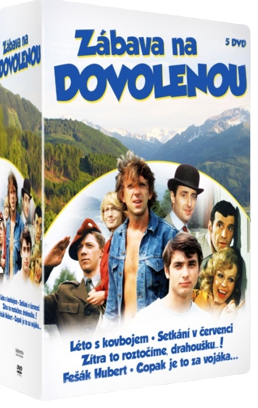 Zábava na dovolenou - kolekce - 5 DVD