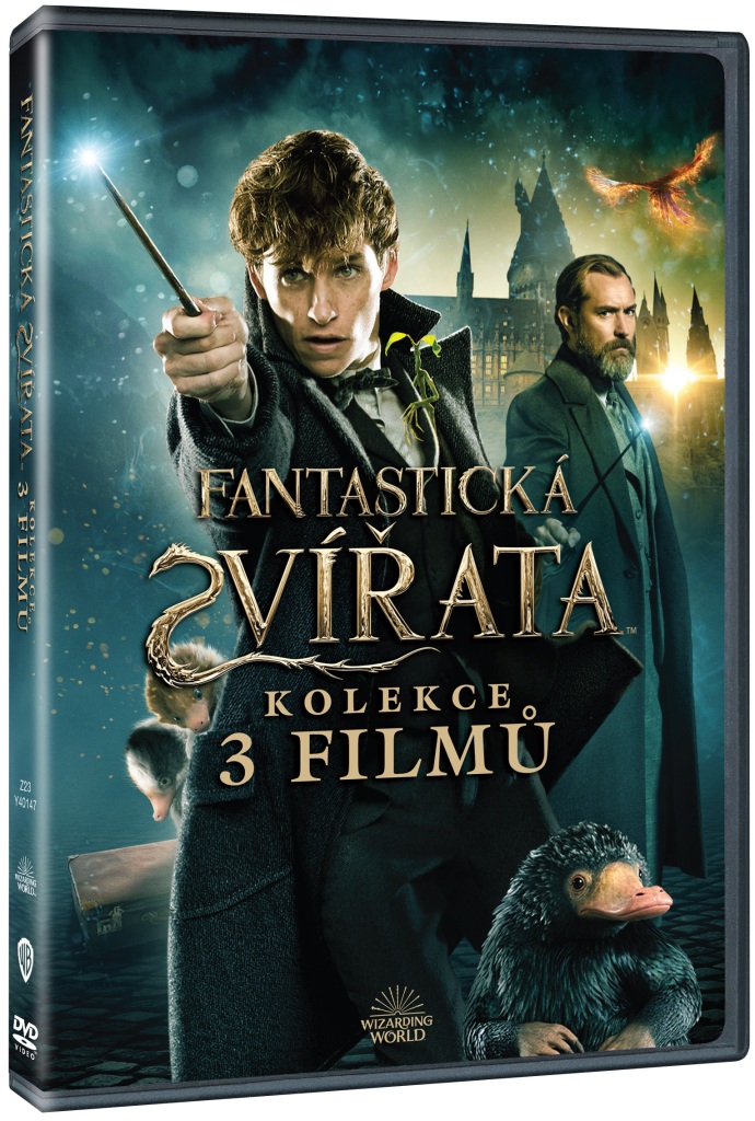 Fantastická zvířata 1-3 kolekce - 3DVD