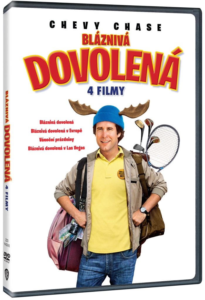 Bláznivá dovolená 1-4 kolekce - 4DVD