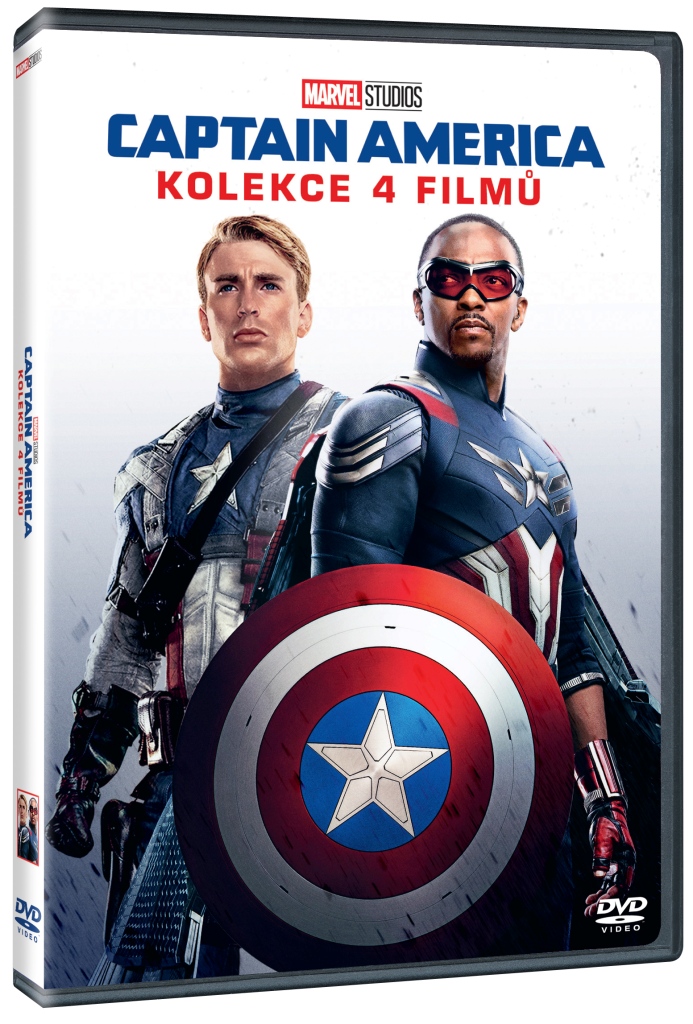 Captain America 1-4 kolekce - 4DVD