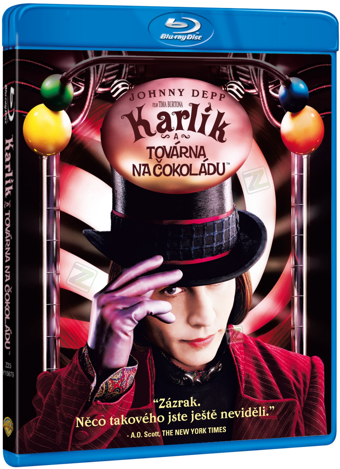 Karlík a továrna na čokoládu - Blu-ray