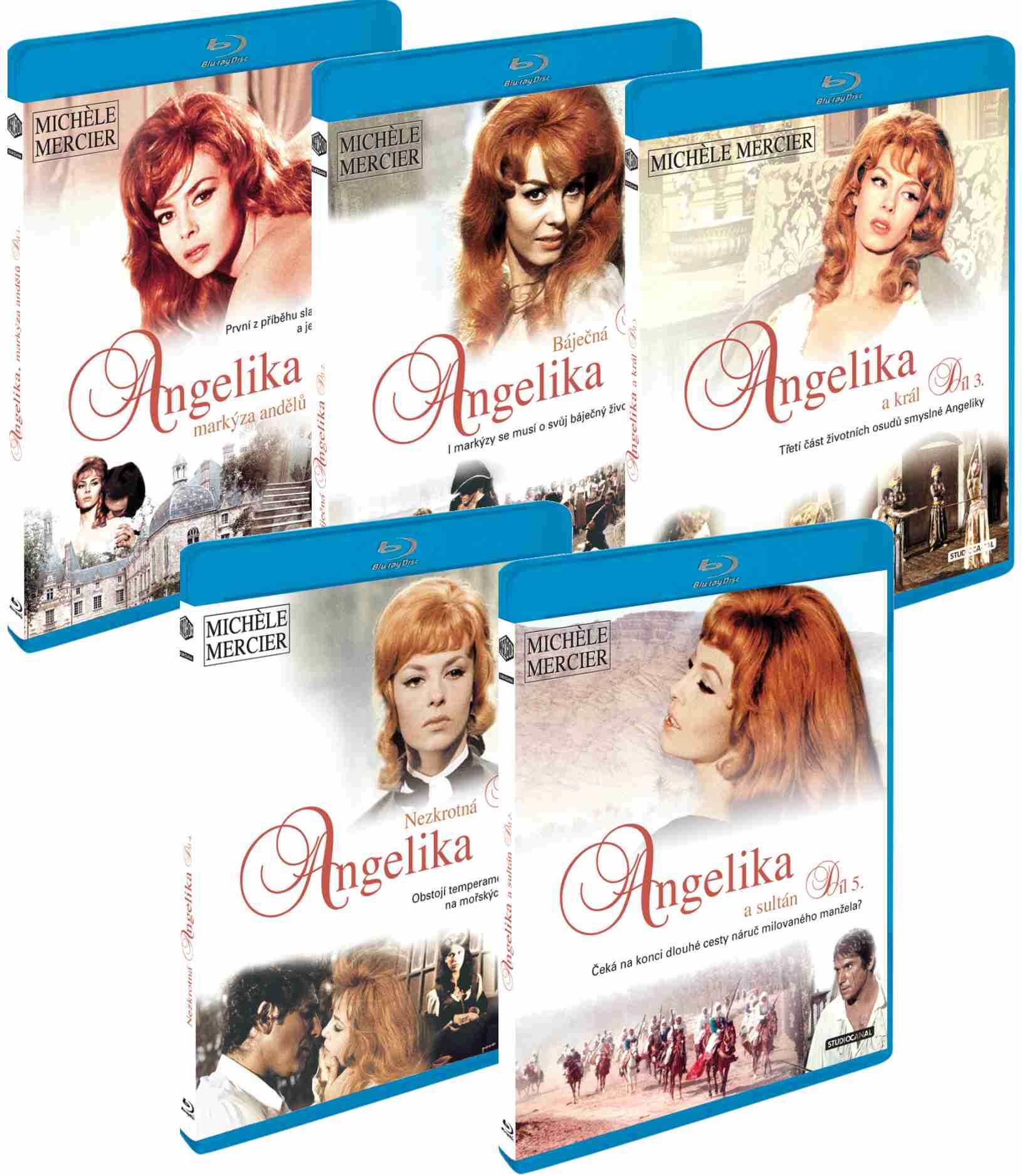 Angelika kolekce 1-5 - Blu-ray