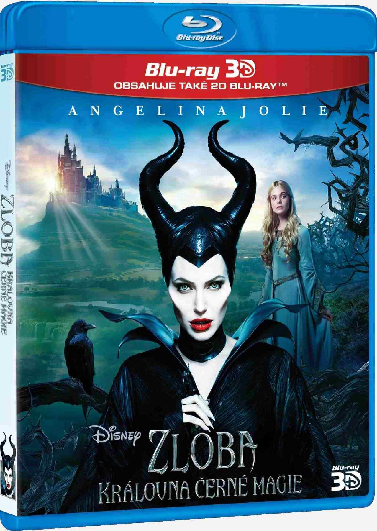 Zloba - Královna černé magie (Maleficent) - Blu-ray 3D + 2D