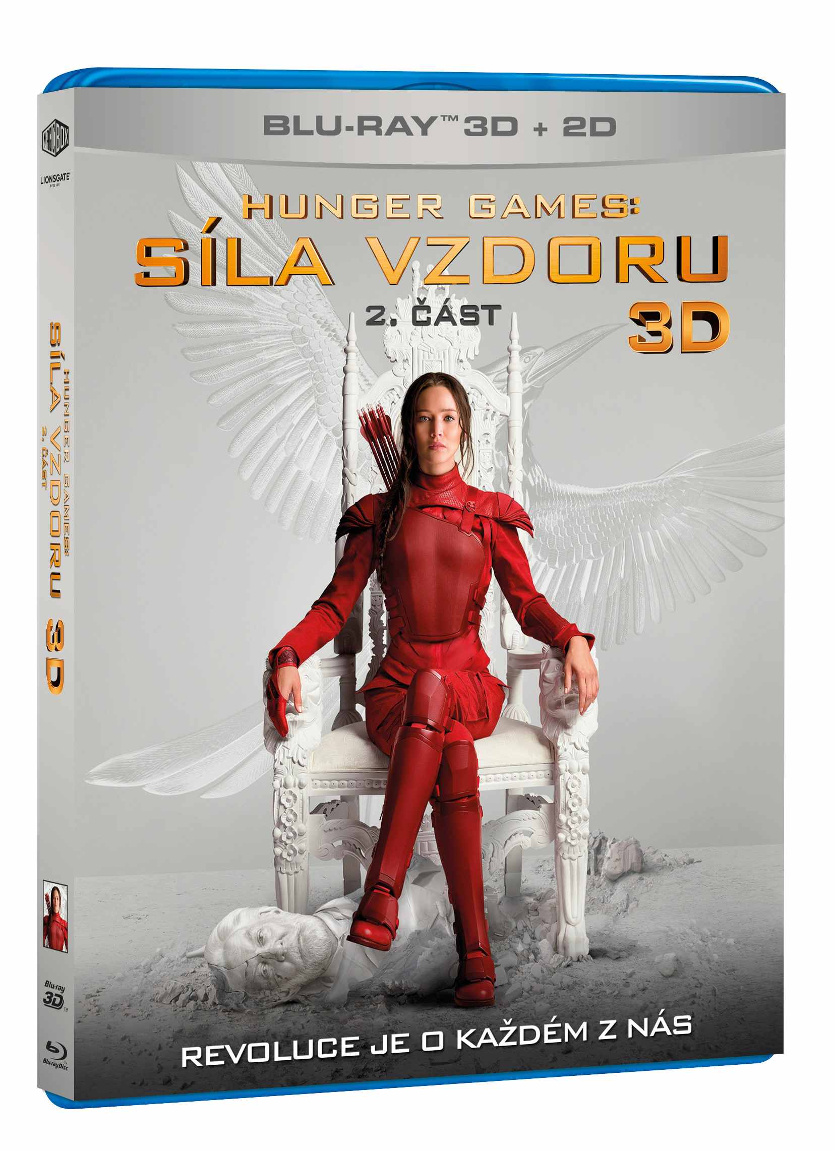 Hunger Games: Síla vzdoru 2. část - Blu-ray 3D + 2D (2BD)