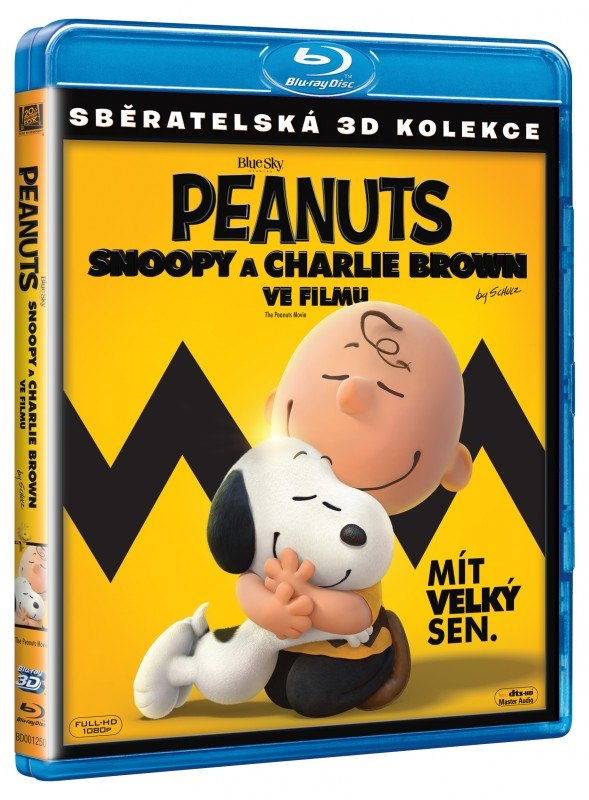 Peanuts: Snoopy a Charlie Brown ve filmu - Blu-ray 3D + 2D