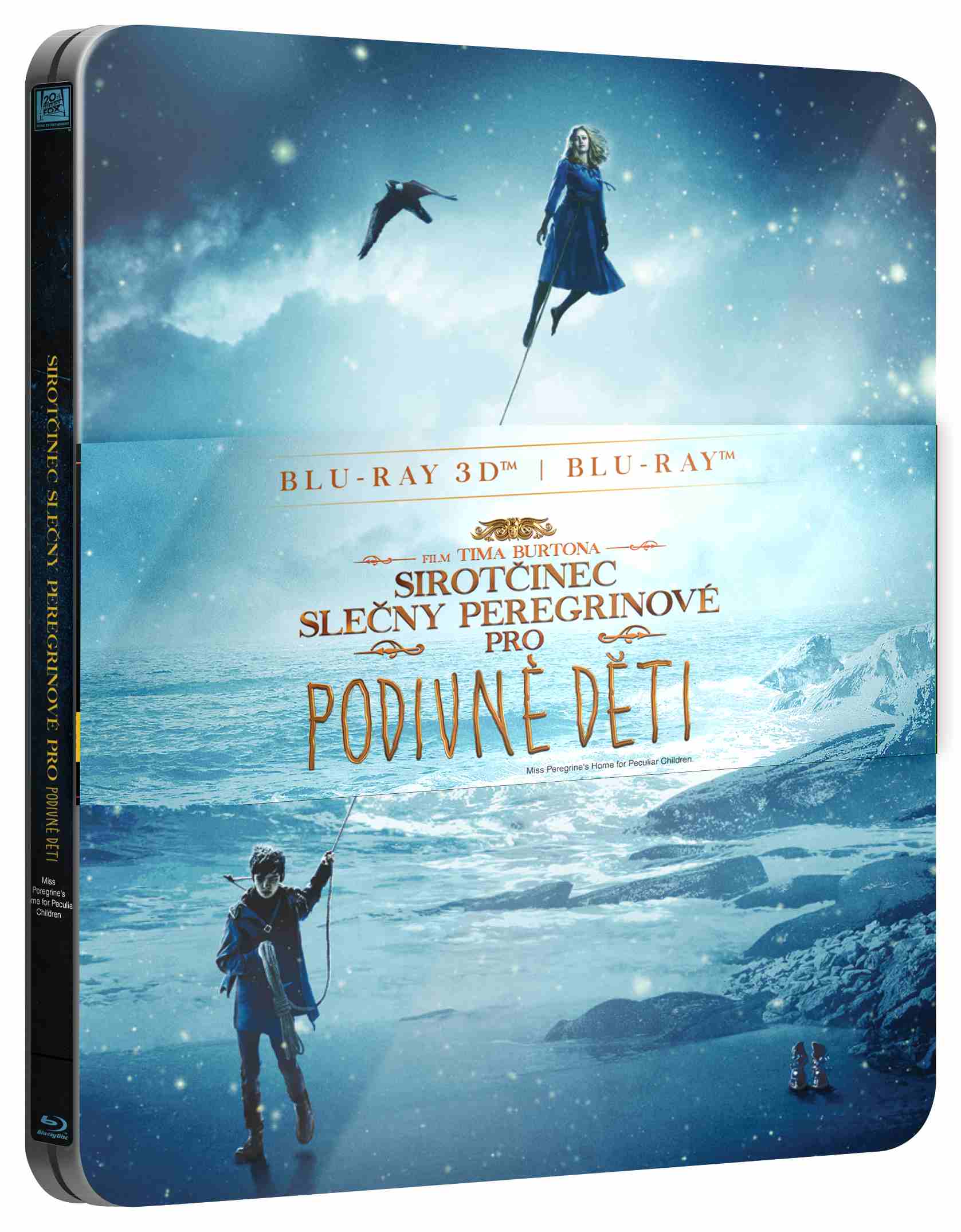 Sirotčinec slečny Peregrinové pro podivné děti - Blu-ray 3D + 2D Steelbook