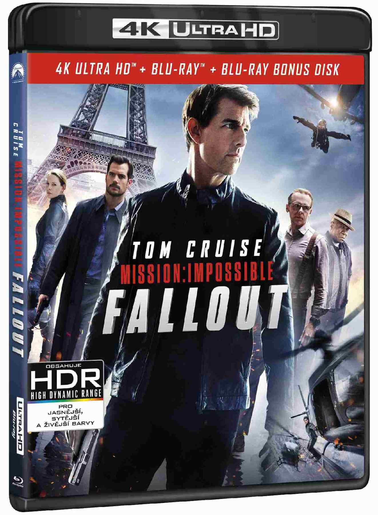 Mission: Impossible - Fallout - 4K Ultra HD Blu-ray + Blu-ray + Bonus disk (3BD)