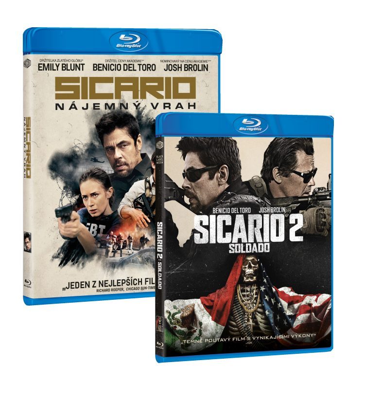 Sicario 1+2 kolekce - 2 Blu-ray