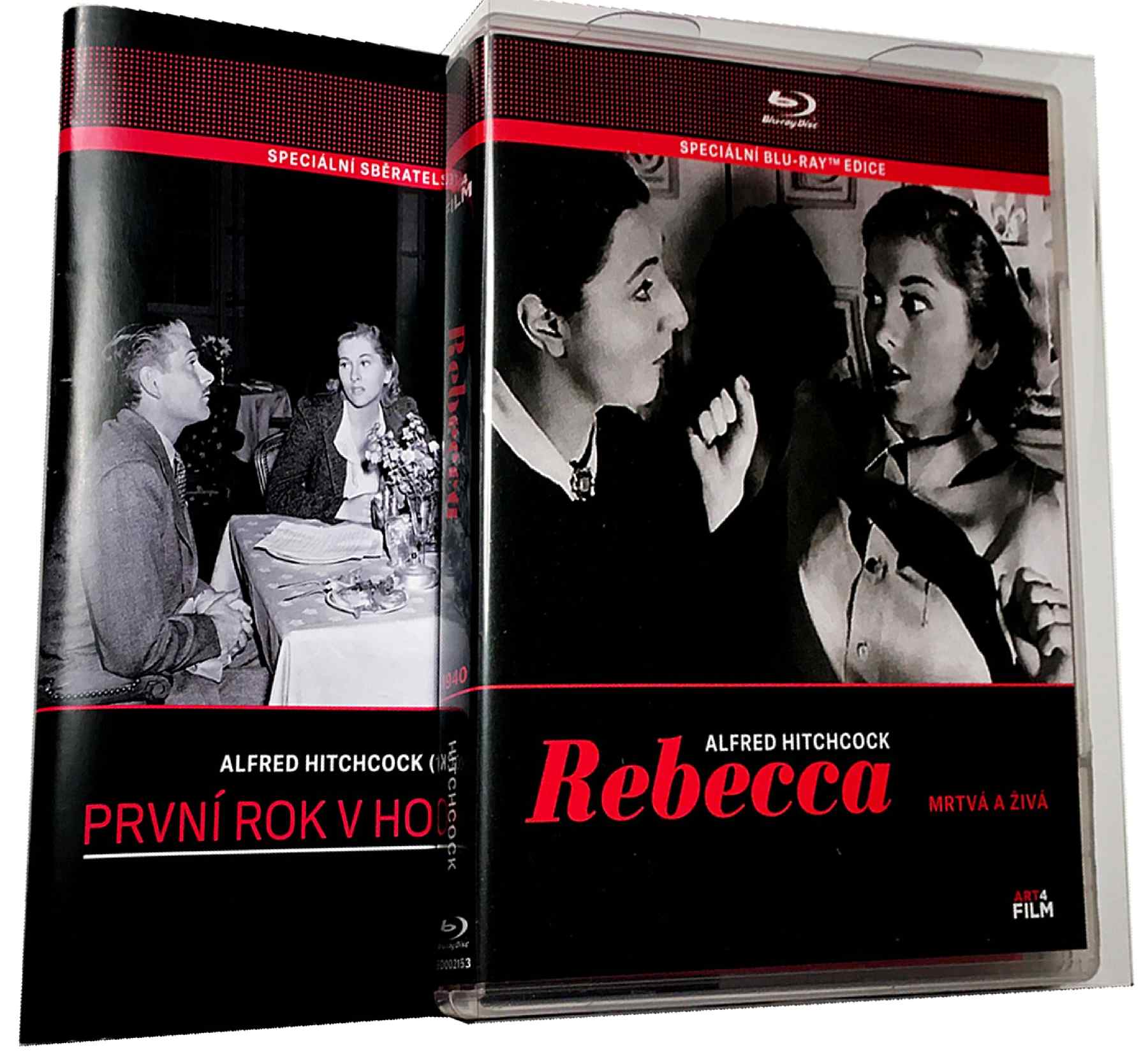Rebecca Extended (Mrtvá a živá) - Blu-ray + katalog Alfred Hitchcock