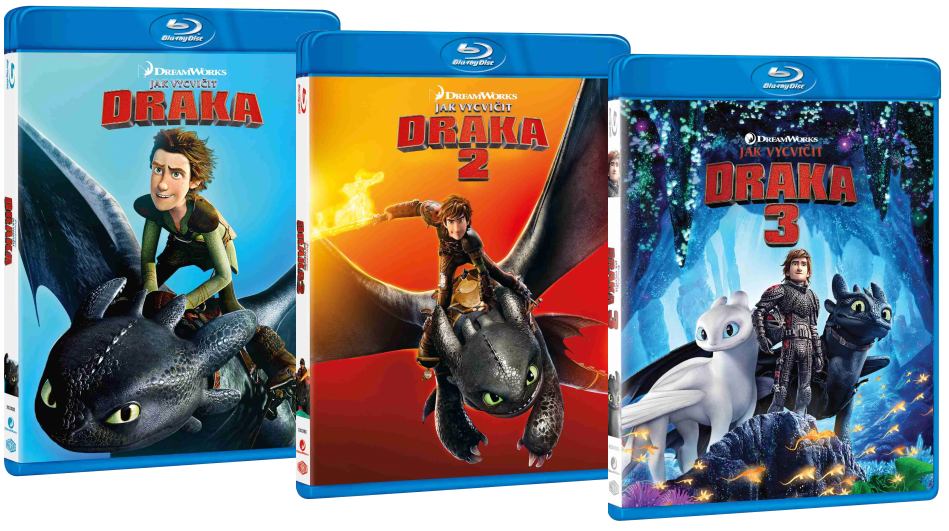 Jak vycvičit draka 1-3 kolekce - Blu-ray (3BD)
