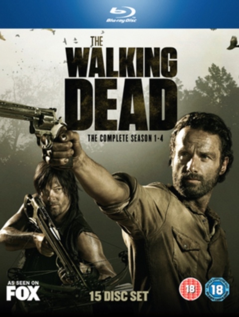 Živí mrtví (The Walking Dead) série 1-4 - Blu-ray 15BD (bez CZ)