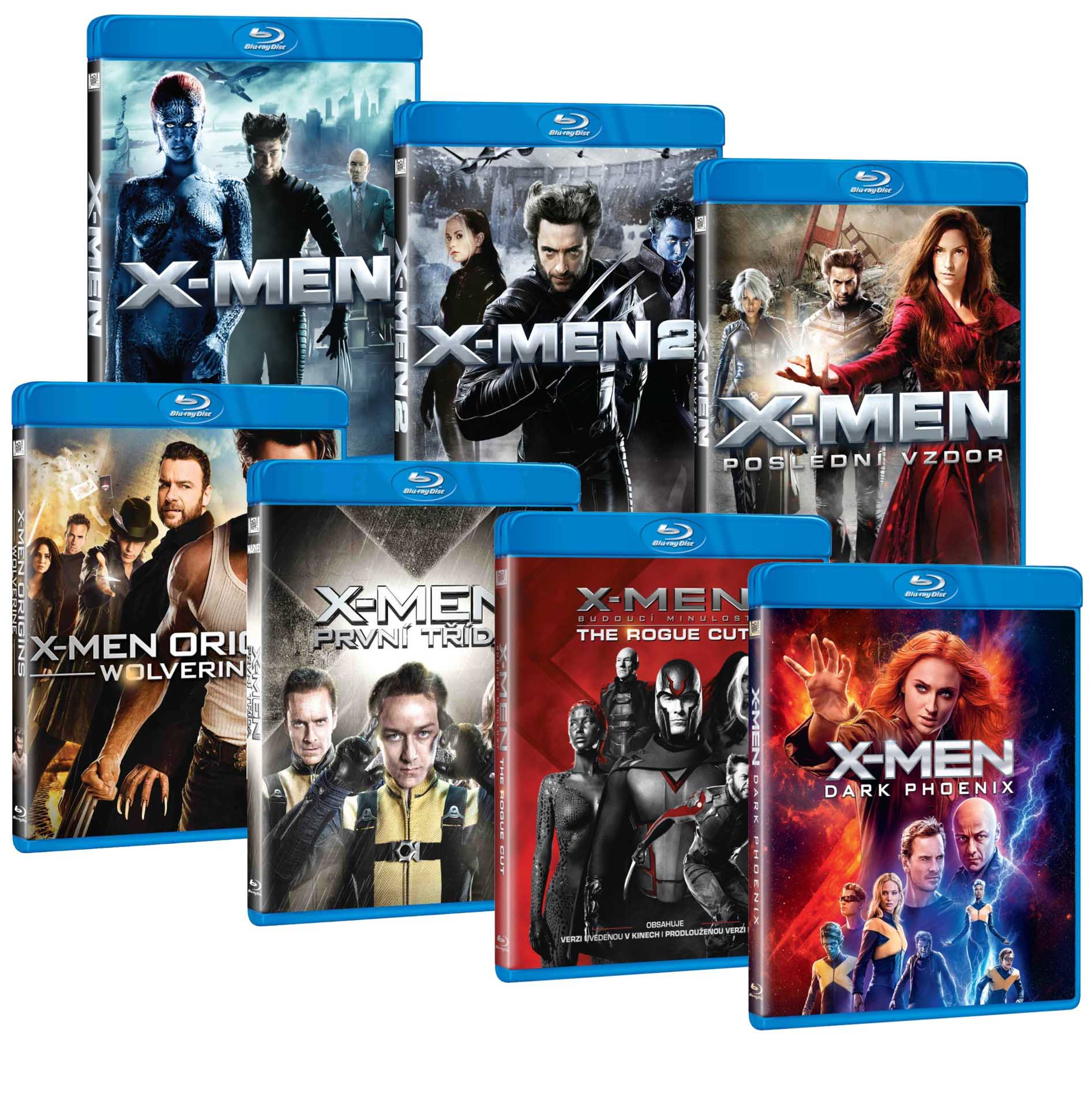 X-Men: Kolekce 7 filmů - Blu-ray (7BD)