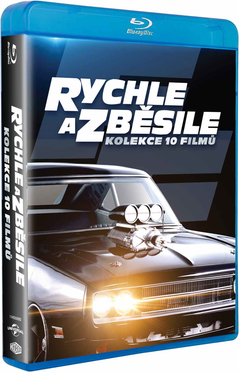 Rychle a zběsile 1-10 kolekce - Blu-ray 10BD