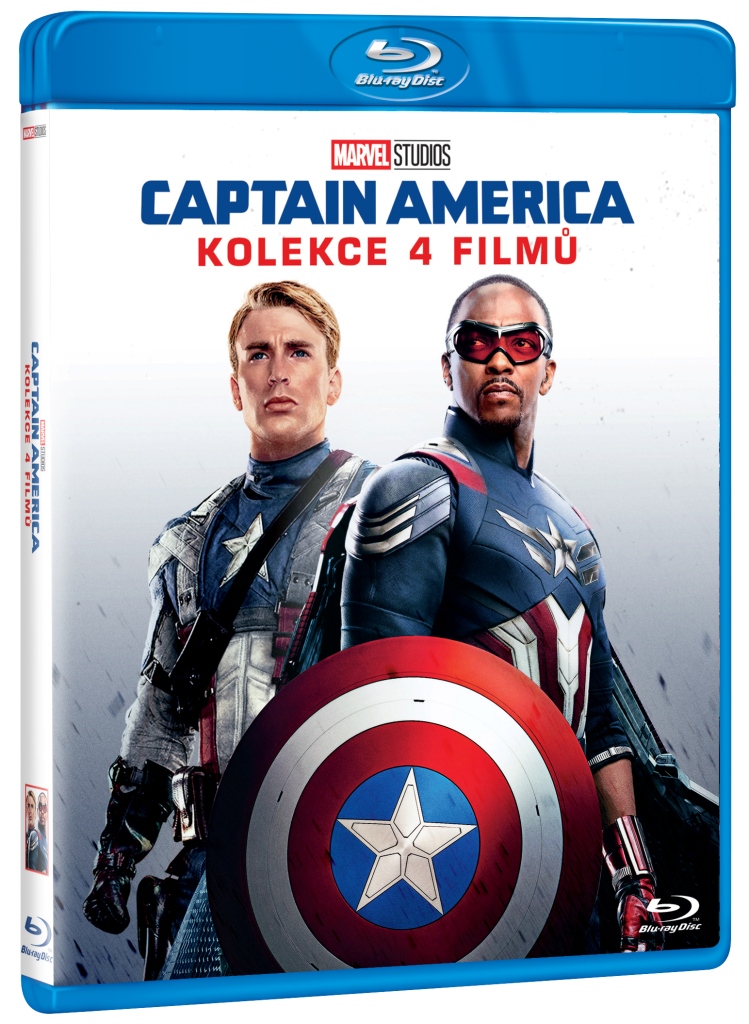 Captain America 1-4 kolekce - Blu-ray 4BD