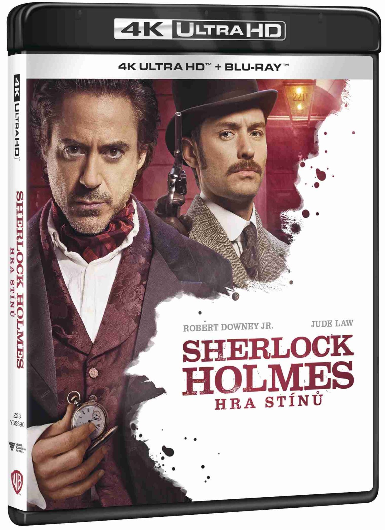 Sherlock Holmes: Hra stínů (4K Ultra HD) - UHD Blu-ray + Blu-ray (2 BD)