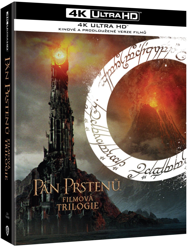 Pán Prstenů trilogie (Prodloužené a kino verze) - 4K UHD Blu-ray 9UHD