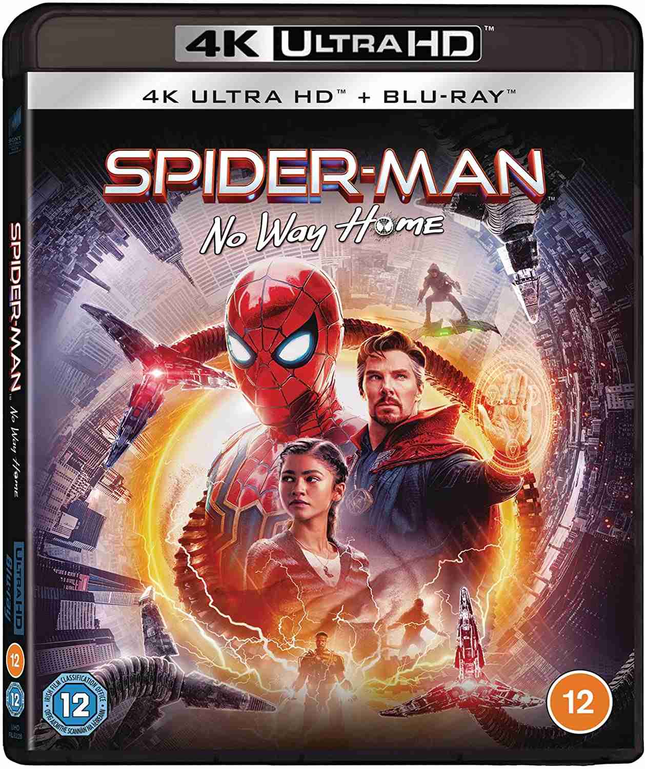 Spider-man: Bez domova - 4K Ultra HD Blu-ray + Blu-ray (2 BD)