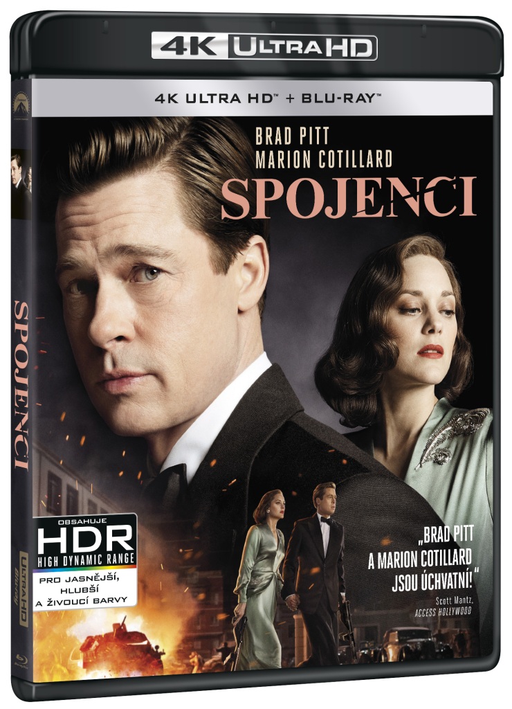 Spojenci - 4K Ultra HD Blu-ray + Blu-ray (2BD)