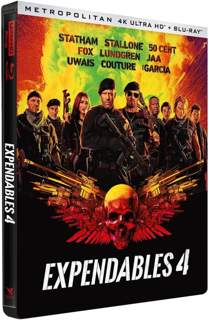 Expendables: Postradatelní 4 - 4K Ultra HD Blu-ray + Blu-ray Steelbook (bez CZ)