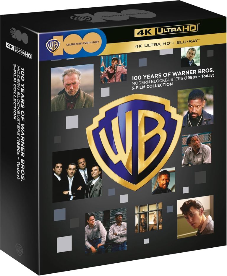 100 let Warner Bros. - kolekce pěti moderních filmových trháků - 4K UHD Blu-ray