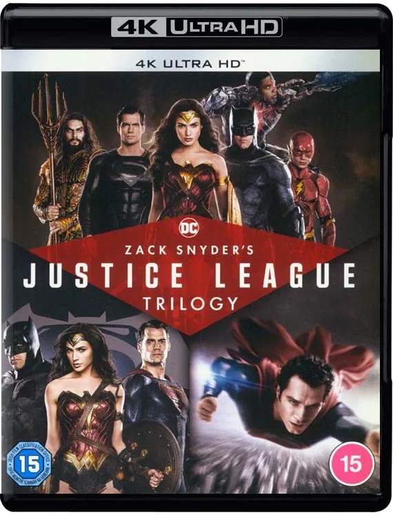 Liga spravedlnosti Zacka Snydera trilogie - 4K Ultra HD Blu-ray 3BD