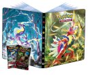 náhled Pokémon: A4 album 252 karet (Scarlet and Violet) + Pokémon 20 sb. karet
