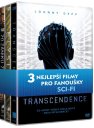 náhled Sci-fi (Transcendence, Elysium, Po zániku Země) - 3 DVD