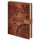 náhled Zápisník Game of Thrones - Sigils A5