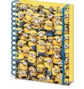 náhled Zápisník - 3D Minions A5, kroužkový